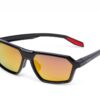 shiny black - red revo